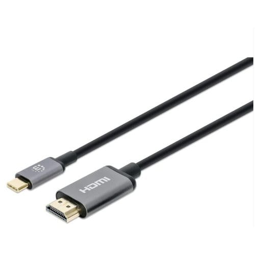Cable USB-C a HDMI M 1.0M 4K 60HZ Negro