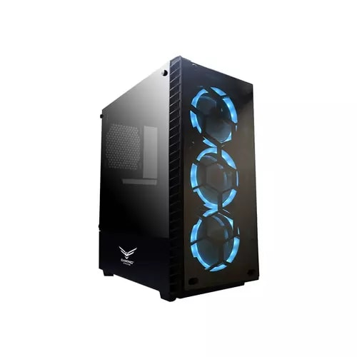 Gabinete Naceb Hydra Cristal Templado RGB Torre Completa ATX USB 3.0