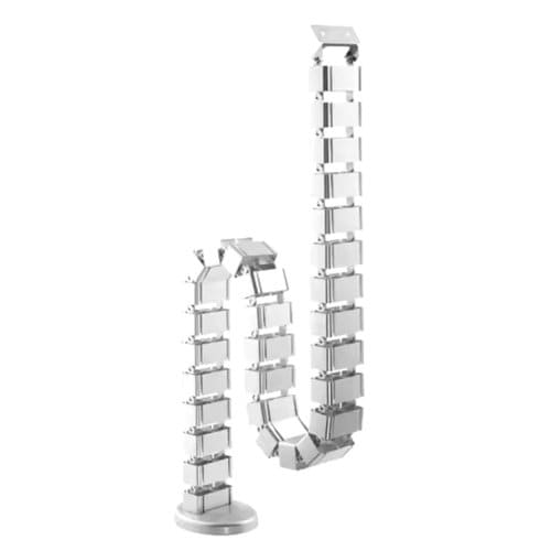 ORGANIZADOR DE CABLES EN PLATA ARTICULADO VERTICAL