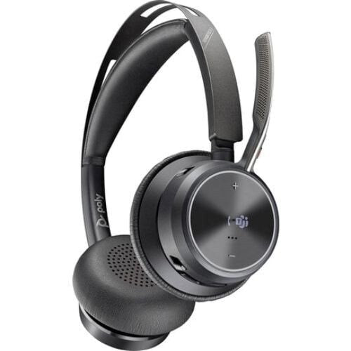 Auriculares POLY VOYAGER FOCUS 2 con certificación USB-CC de Microsoft Teams