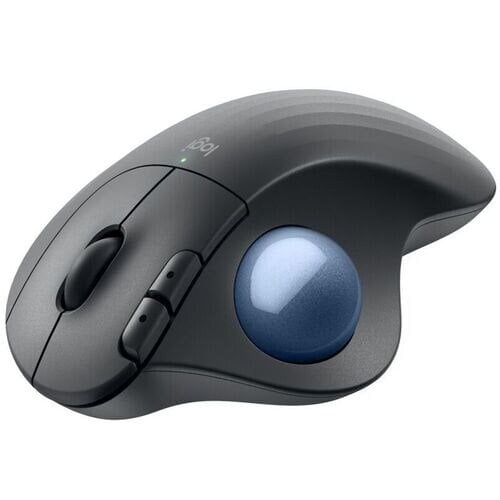 Ratón Ergonómico Ergo M575S Grafito - Seguimiento óptico avanzado de Logitech - Hasta 2000 dpi - 5 botones - 3 botones personalizables - Hasta 18 meses de duración de batería