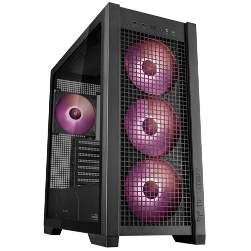 GABINETE ASUS TUF GAMING GT302 ARGB NEGRO MEDIA TORRE EATX TG