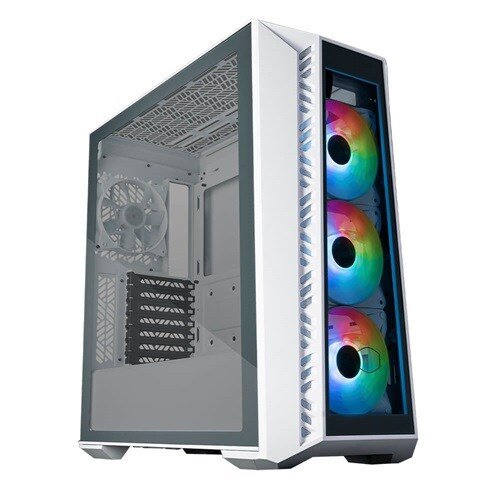 GABINETE COOLER MASTER MASTER BOX MB520 BLANCO MEDIADOR ARGB