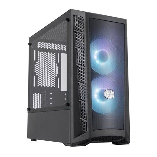 GABINETE COOLER MASTER MINI TORRE MASTERBOX MB311 ARGB 2 VENTILADORES