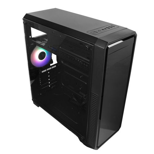GAME FACTOR CSG300 GABINETE ATX, USB 3.0, 1 VENTILACIÓN DE 120 MM, CRISTAL S/FTE