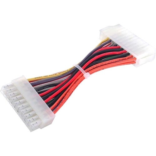 Cable de 15cm Adaptador de Fuente de Poder ATX 20 a 24 Pin - Convertidor de Placa Madre Macho a Hembra - ATX / ATX