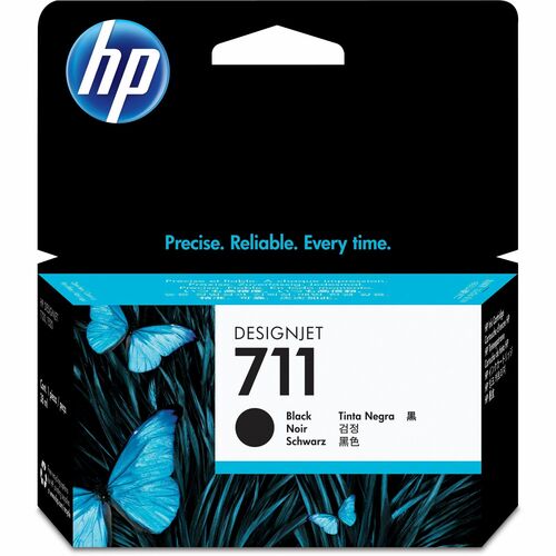 Cartucho de tinta HP 711 (CZ129A) Inyección de tinta - Negro - Original - Empaque unitario - 1 Solamente - Inyección de tinta - 1 Solamente
