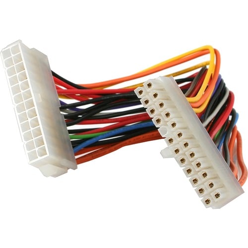 Cable de Extensión de 20cm de 24 Pines de Alimentación para Fuente de Poder ATX