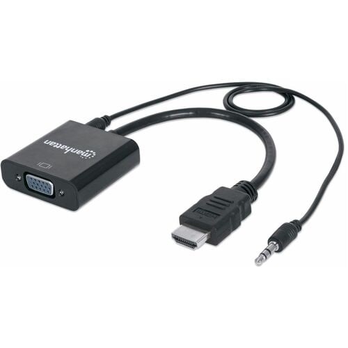 Adaptador de vídeo - 1 x Mini-phone Audio Hembra, 1 x Micro USB Hembra - Níquel Conector