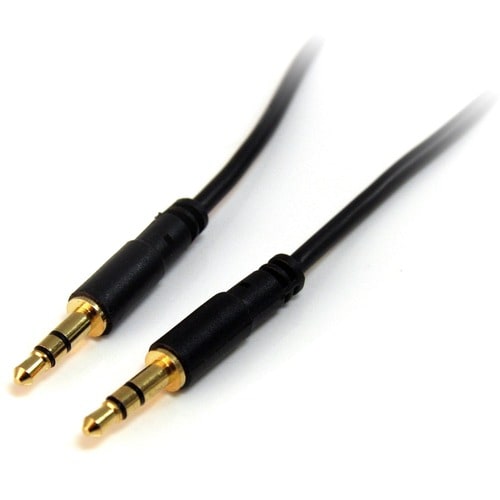 Cable Delgado de 4.5m de Audio Estéreo Mini Jack de 3.5mm Macho a Macho
