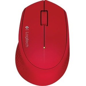RATÓN LOGITECH M280 ROJO OPTICO INALAMBRICO