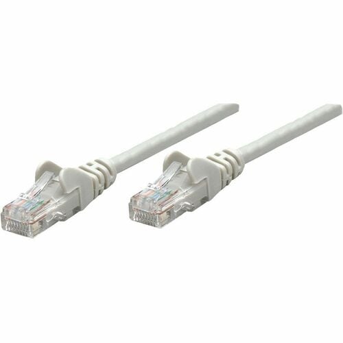 Cable de parche rojo CAT6 RJ45 0,5 m (1,5 pies) gris