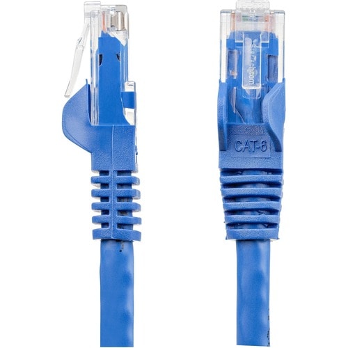 Cable de Red de 15cm Azul Cat6 UTP Ethernet Gigabit RJ45 sin Enganches
