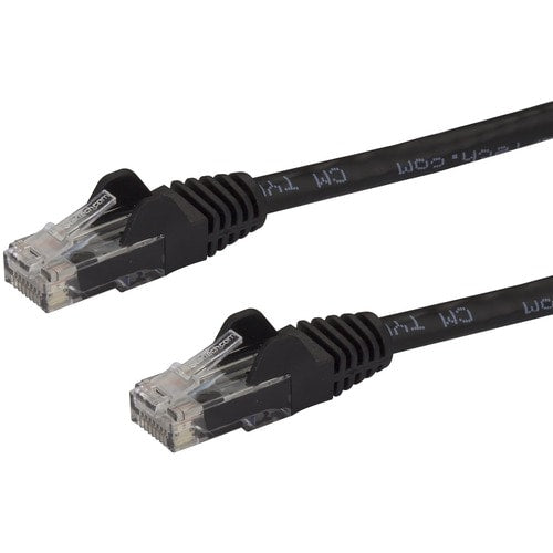 Cable de red Ethernet sin enganches Cat 6 Gigabit 2 m - Negro