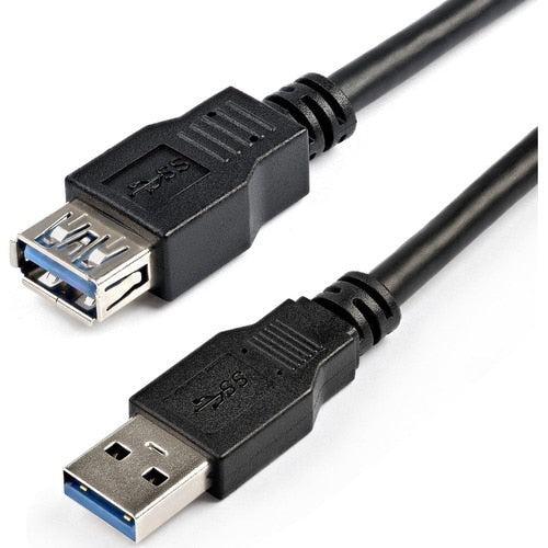 Cable USB 3.0 (5Gbps) de 2m Extensor Alargador - USB A Macho a Hembra - 5Gbit/s - Apantallado - Níquel Conector chapado - 24/28 AWG