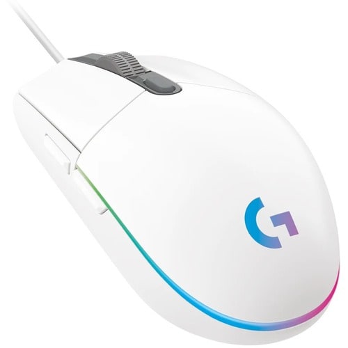 Logitech Prodigy G203 Ratón de juego - USB - Óptico - 6 Botón(es) - Blanco - 1 - Cable