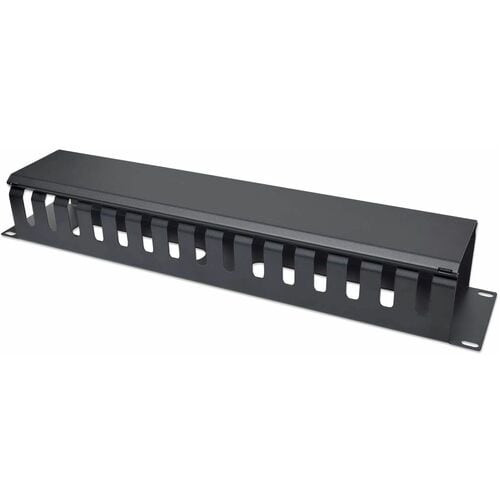 Organizador Horizontal 19" 2U Metálico - Panel de administración de cables - 2U Rack Height x 88mm Longitud - Acero