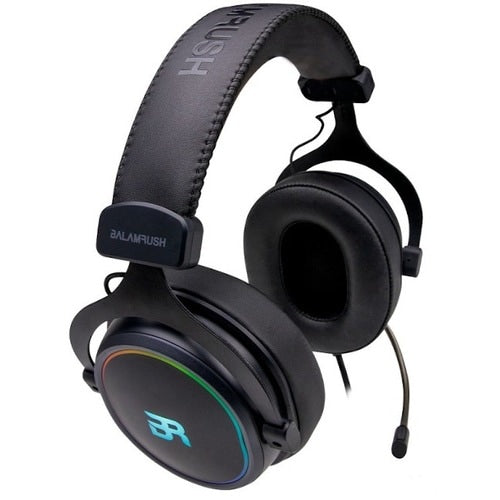 Audífonos Gamer Balam Rush Orphix HS980 / Over-Ear / USB 7.1 Canales / Rgb / Mic Flexible / Legend Negro