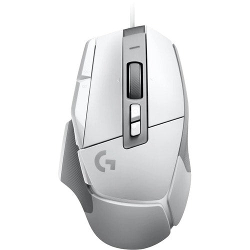 Logitech G G502 X Ratón de juego - USB - Óptico - 13 Botón(es) - 13 Botones programables - Blanco - Cable - 25600 dpi - Rueda de desplazamiento