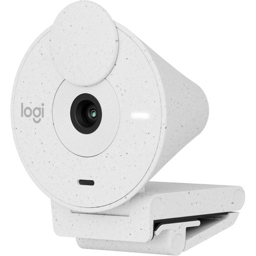 Cámara Web Logitech BRIO 300 - 2Megapíxel - 30fps - Blanco - USB Tipo C - 1920 x 1080 Vídeo - Foco Estático - 70° Ángulo - 1x Zoom Digital - Micrófono - Windows