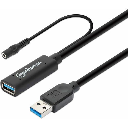 Cable USB V3.0 Ext. Activa 15.0M Negro
