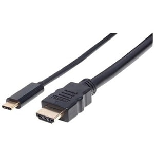 Cable USB-C a HDMI M 2.0M, Negro