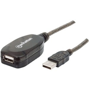 Cable USB V2.0 Ext. Activa 10.0M Bolsa - 480Mbit/s - Cable de extensión
