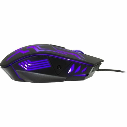 Mouse Gamer Alámbrico 3600 DPI Ajustable 6 Botones Legacy Negro| VORTREDO
