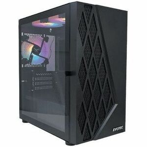Gabinete Evotec Taipei Cristal Templad Mid Tower Micro-ATX USB 3.0