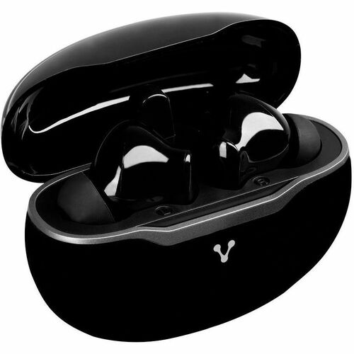 Auricular Vorago ESB-450-BK True Wireless Auricular Estéreo - Negro - Binaural - Intrauditivo - 1000cm - Bluetooth - 32Ohm - 20Hz a 20kHz