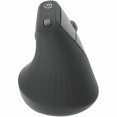Manhattan Mouse - Radiofrecuencia - USB Tipo A - Óptico - 6 Botón(es) - Negro - Inalámbrico - 10m - 2.40GHz - 1600 dpi - Rueda de desplazamiento - Diestro - Soporta 1 x Pila AA