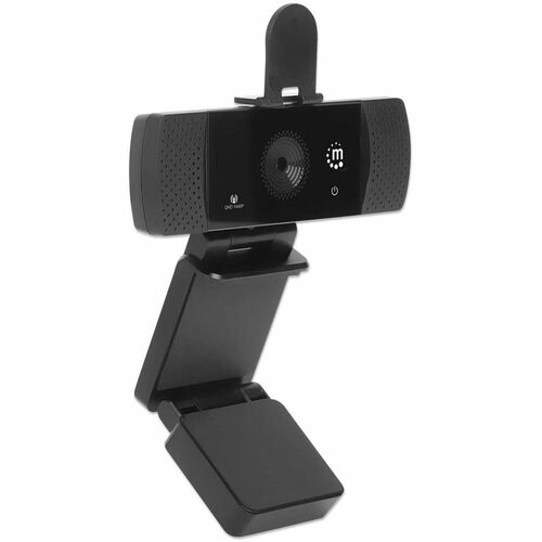 Cámara Web Manhattan 462549 - 4Megapíxel - 30fps - Negro - USB 2.0 Tipo A