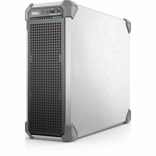 Servidor Dell PowerEdge T160 - 1 x Intel Xeon E-2434 3.40GHz - 16GB RAM - 2TB HDD - (1 x 2TB) Configuración HDD - Serie ATA/600, 12Gb/s SAS Controlador - 3U Torre - Intel Chip - 1 Soporte del Procesador - 128GB Soporte de RAM - DDR5 SDRAM