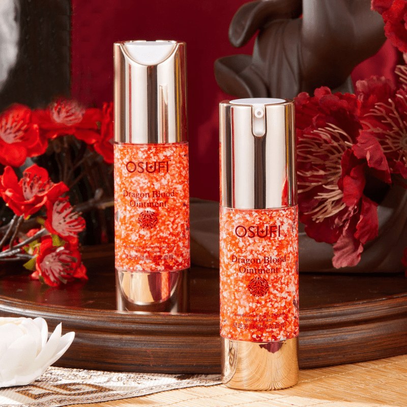 Crema de placenta con sangre de dragón (33 g), cuidado de la piel con sangre de dragón Kirin, crema facial, crema hidratante, reafirmante, hidratación profunda para mantener la piel hidratada y suave.
