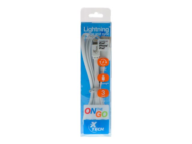 Xtech - Cable Lightning - USB macho a Lightning macho