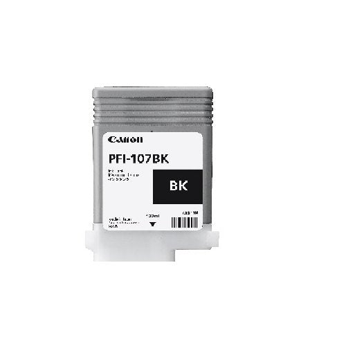 CARTUCHO INKJET PFI-107 BK NEGRO 130ML PARA IPF 670 , 770