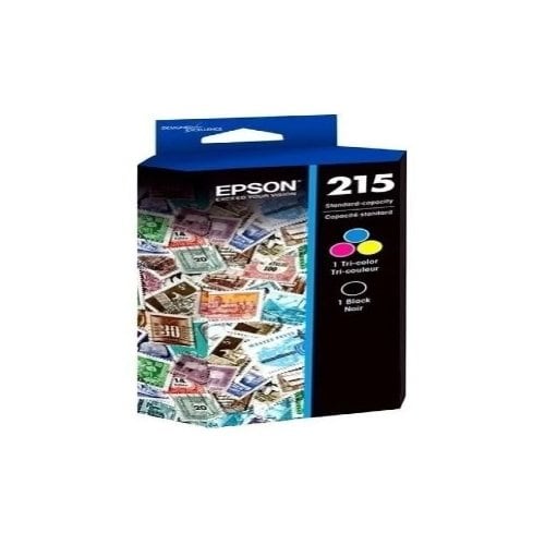 Cartucho de tinta Epson 215 Estándar Rendimiento Inyección de tinta - Tricolor - Original - 1 Paquete