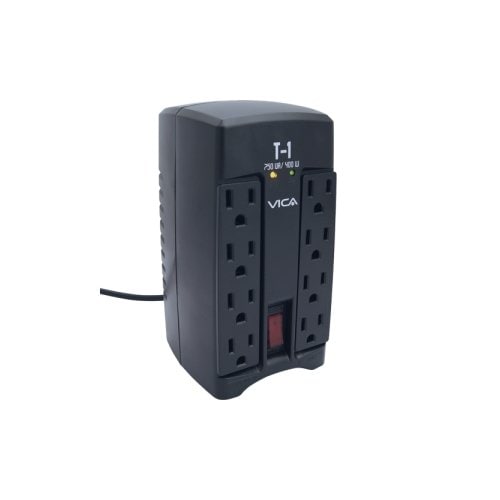 REGULADOR ELECTRÓNICO DE VOLTAJE, capacidad de 750VA/400W, certificado NOM