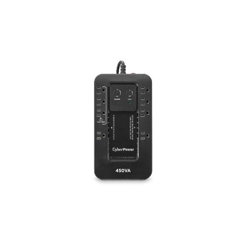UPS CYBERPOWER 450VA/260W, En espera, Gabinete Compacto, 8 × NEMA 5-15R