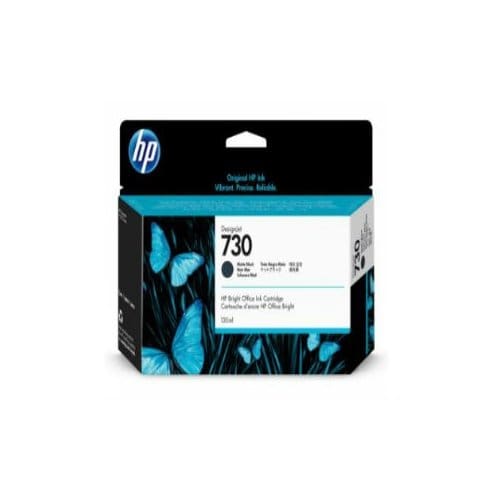 HP 730 negro mate 130ml Tinta amplio formato P2V65A