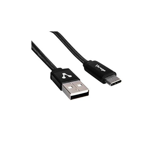 CABLE VORAGO CAB-214 USB A TIPO C 2 METROS NEGRO