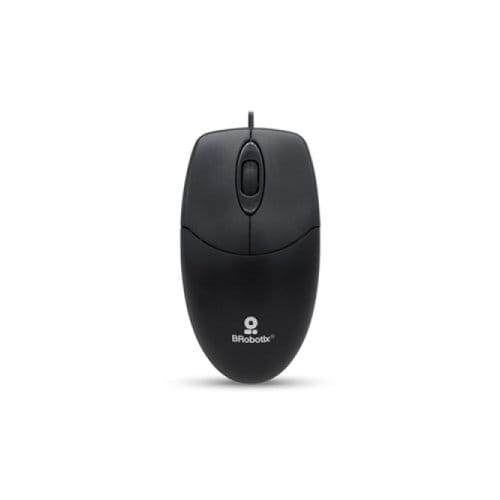 Ratón óptico alámbrico USB, "K1" 1200DPIS, BROBOTIX