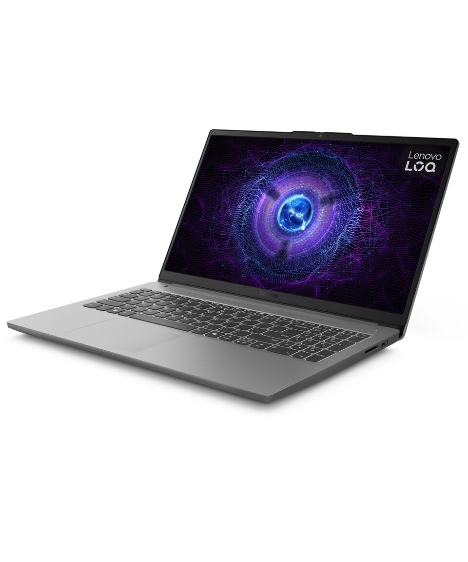 Portátil para videojuegos - Lenovo LOQ 15IAX9E 83LK002ELM 39.6cm (15.6") - Full HD - Intel Core i7 12a Gen - 16GB - 1TB SSD - Español Teclado - Gris Luna NVIDIA GeForce RTX 4050 con 6GB