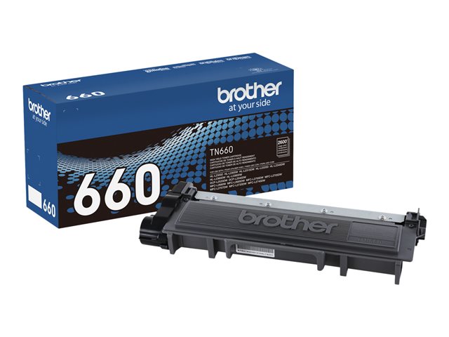 Brother TN660 - Alto rendimiento - negro