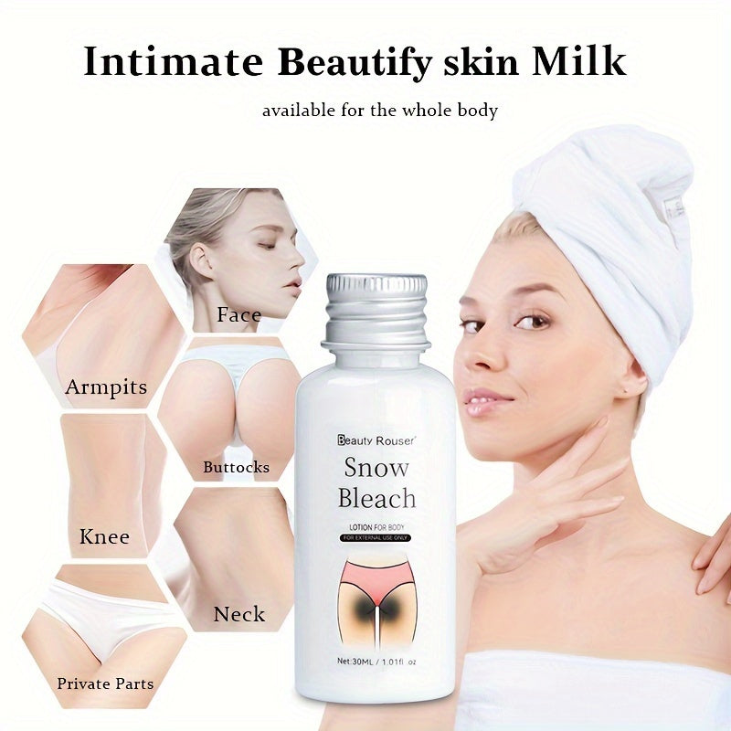 30g Radiant Skin Body Lotion - Hydrates and Brightens Dull Skin on Underarms, Buttocks and Inner Thighs with Nicotinamide, Vitamin C and Centella - Moisturizing Skin Care Body Cream with Plant Squalane for Smooth and Silky Sk