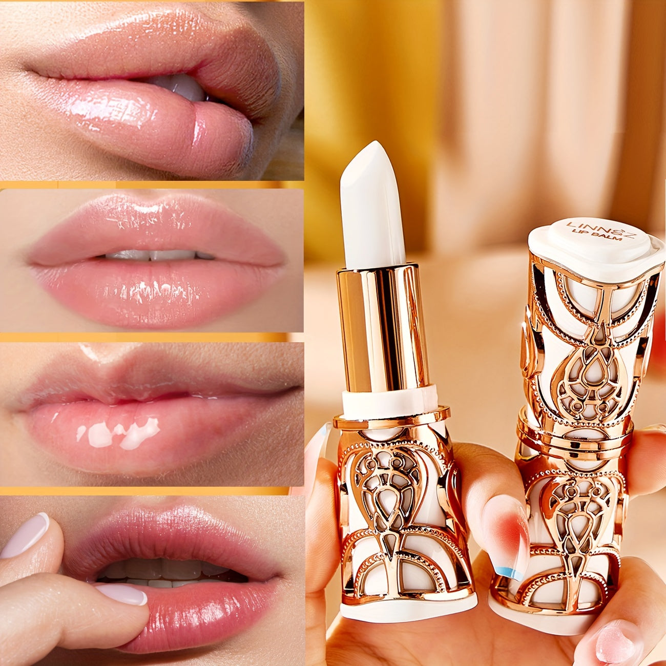 Bálsamo labial de hidratación intensiva: retiene la humedad todo el día, alivia la sequedad y nutre con escualano de origen vegetal para unos labios suaves y tersos. Cuidado labial de larga duración que combate la deshidratación.