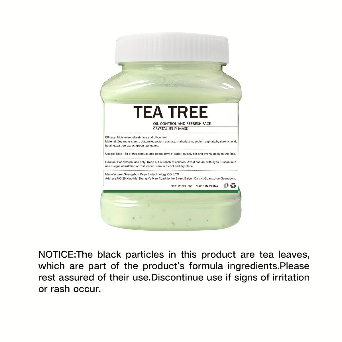 Mascarilla Peel-Off Hydro Jelly de Árbol de Té (300 g): Milagro hidratante y reafirmante. Cuidado revitalizante para una limpieza profunda y reafirmante. Tarro grande.