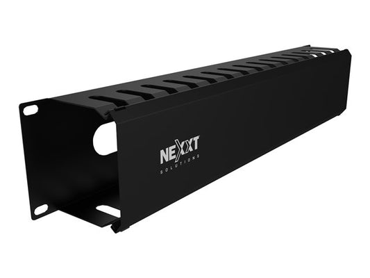 Nexxt Solutions - Conducto de organización de cables de bastidor (horizontal) - 2U