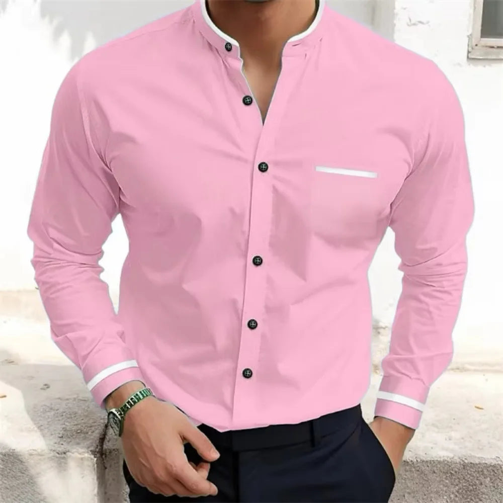 Camisas de hombre de nueve colores con impresión 3D, estilo hawaiano, ropa de oficina, tallas grandes (XS-6XL), tela suave y cómoda.