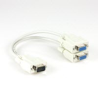 Xtech - Cable VGA - Divisor VGA (Macho)